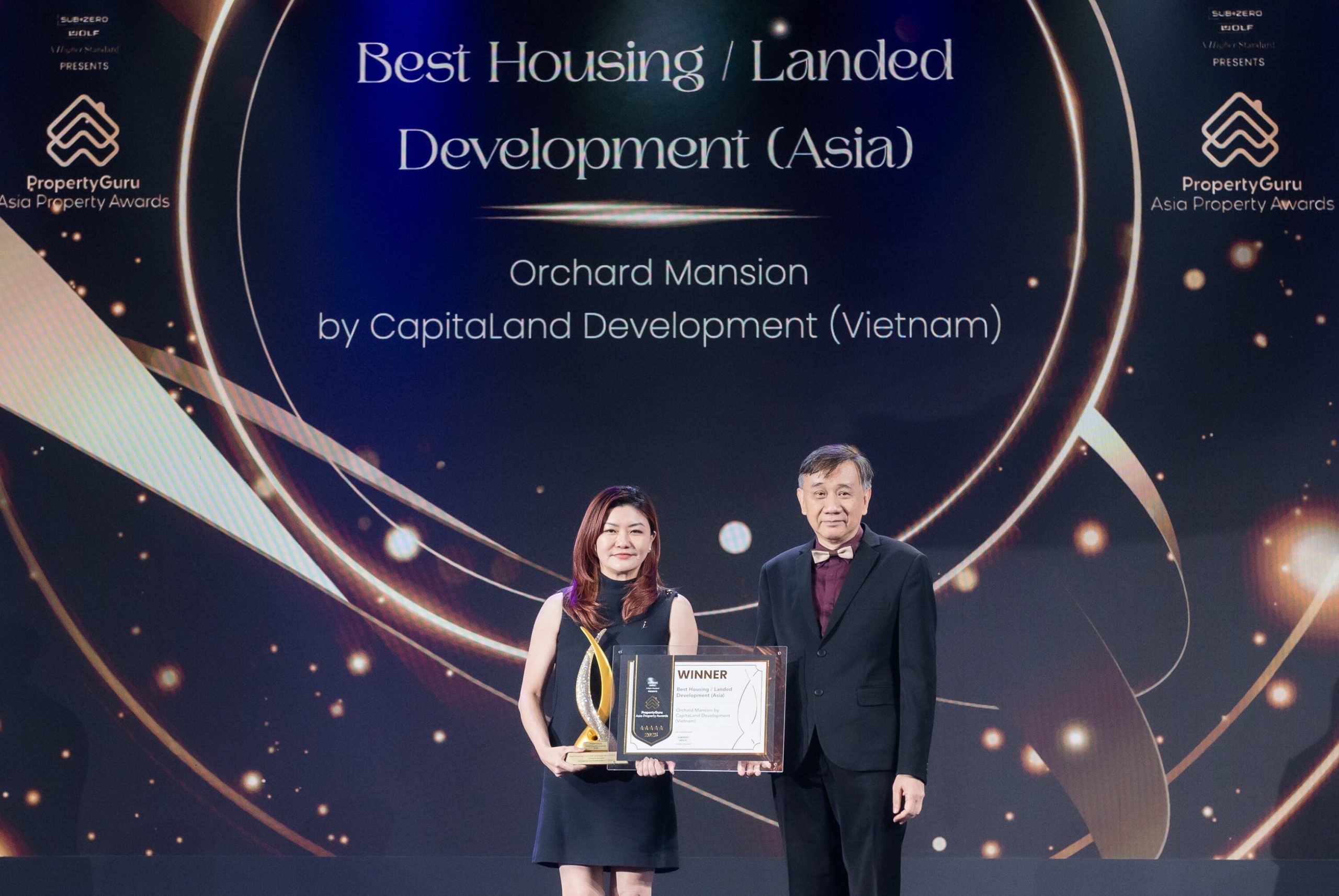 Orchard Mansion was conferred Best Housing Development (Asia), underscoring its leadership in the sector