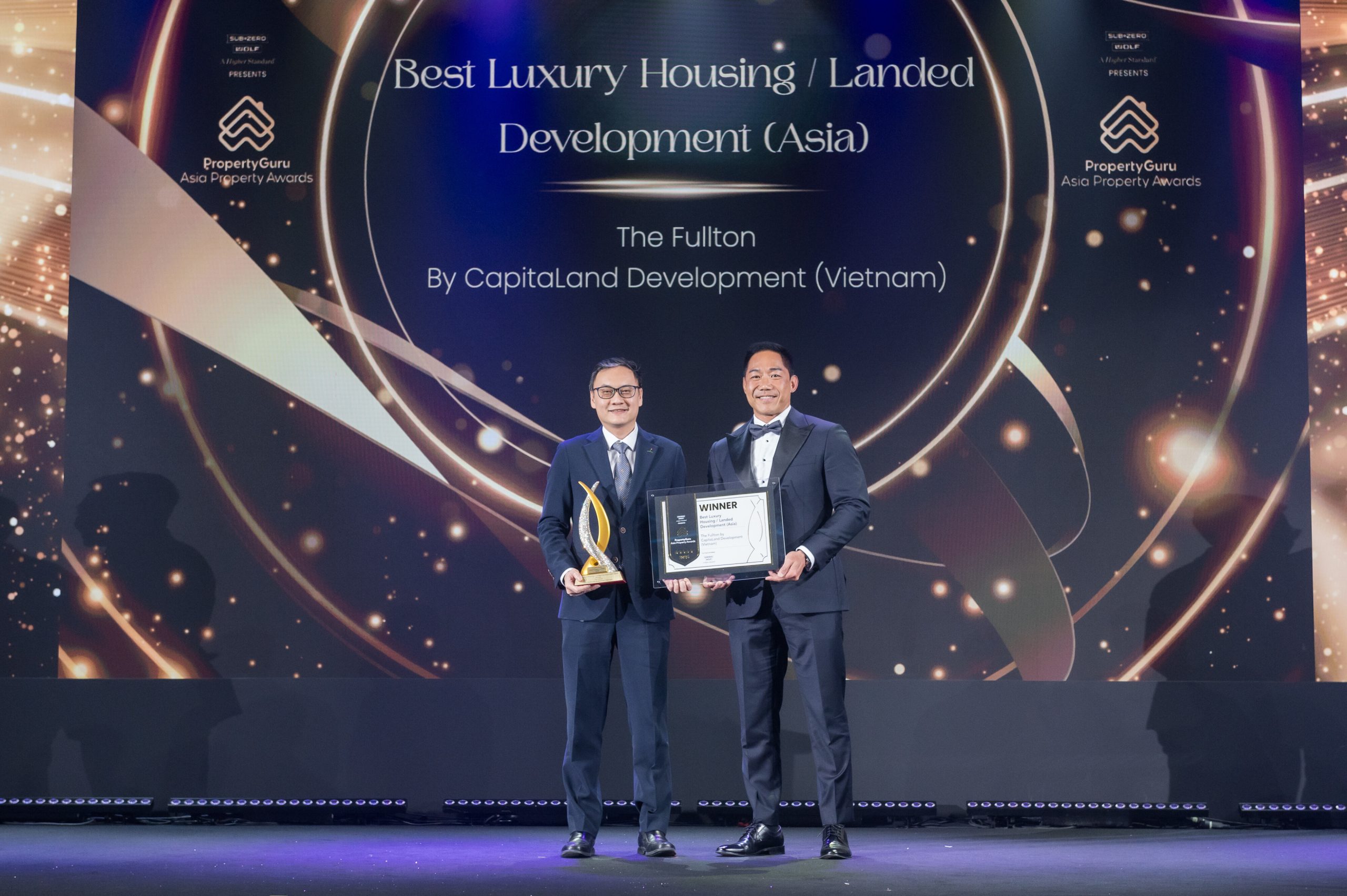 The Fullton was recognised at the regional level for excellence in luxury housing and landscape design