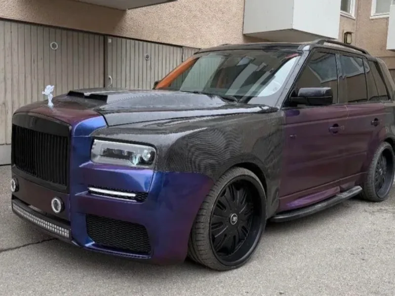 Chiếc Range Rover Sport độ theo phong cách Rolls-Royce Cullinan - 1