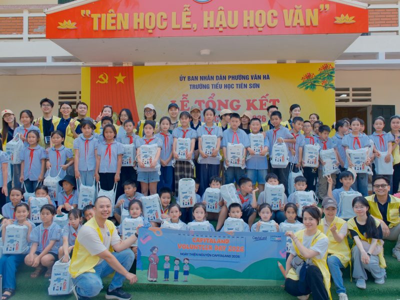 The annual end-of-term celebrations under the CapitaLand Hope School Programme reached more than 2,000 students across five schools in Vietnam
