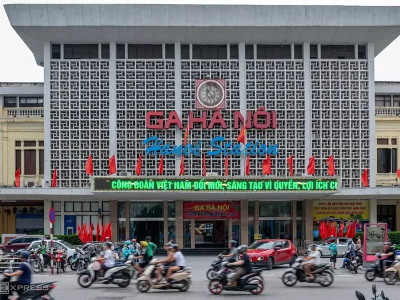 Ga Hà Nội trong tương lai là ga đường sắt đô thị. Ảnh: Thế Bằng