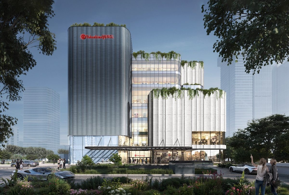 Westlake Square Hanoi nổi bật với thiết kế đương đại, khẳng định vị thế của chuẩn mực bán lẻ Nhật Bản tại Hà Nội.
