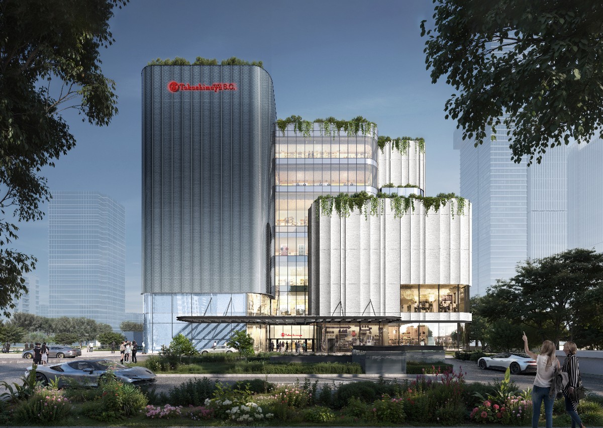 Westlake Square Hanoi nổi bật với thiết kế đương đại, khẳng định vị thế của chuẩn mực bán lẻ Nhật Bản tại Hà Nội.
